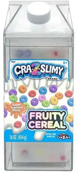 Cra-Z-Slimy Carton Fruity Cereal 14.5 Oz. Slime