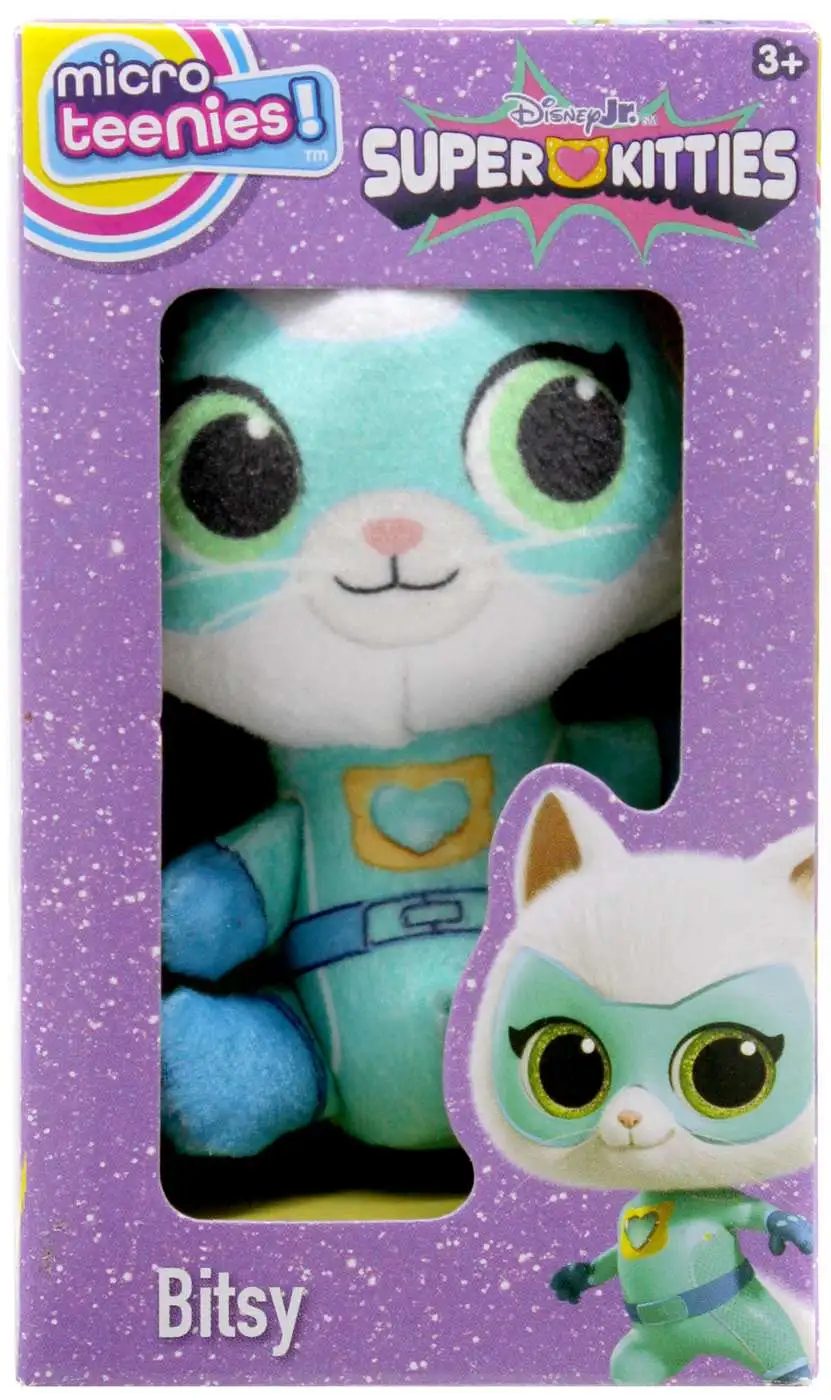 Disney Junior SuperKitties Micro Teenies! Bitsy 3-Inch Micro Plush