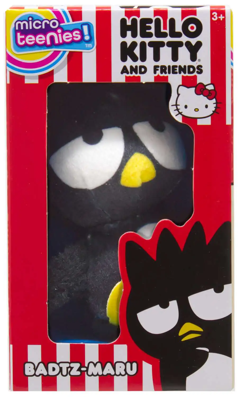 Sanrio Hello Kitty & Friends Micro Teenies! Badtz-Maru 3-Inch Micro Plush