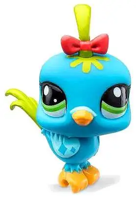 Littlest Pet Shop 2024 Generation 7 Blue Fancy Bird Mini Figure #40 [Loose]