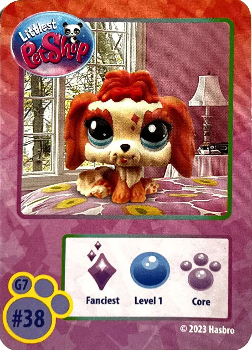 Littlest Pet Shop 2024 Generation 7 Brown Lhasa Apso Dog Core 38