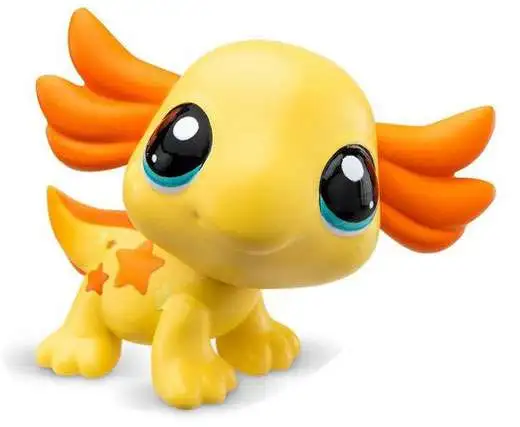 Littlest Pet Shop 2024 Yellow Axolotl Mini Figure #36 [Loose]
