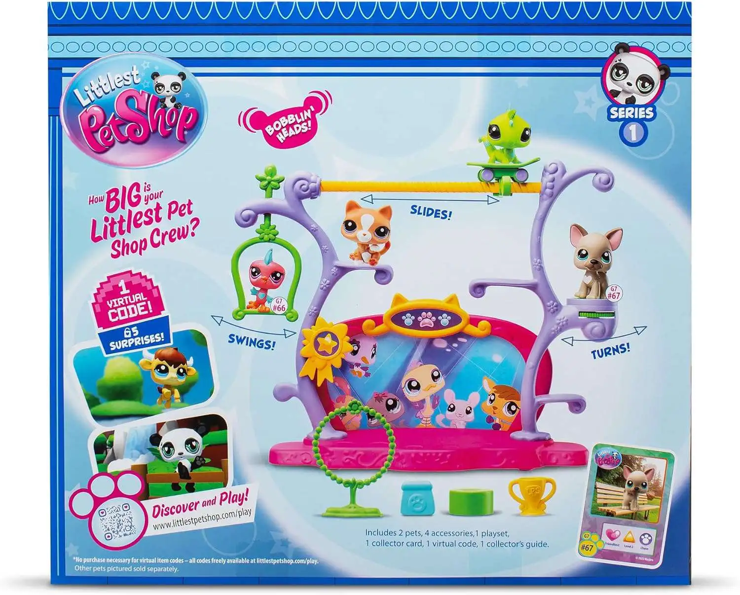 Littlest Pet Shop 2024 Generation 7 Series 1 Pets Got Talent Playset 66