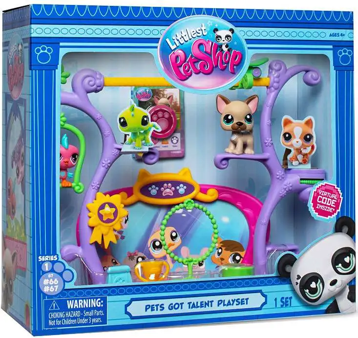 Littlest Pet Shop 2024 Generation 7 Series 1 Pets Got Talent Playset 66