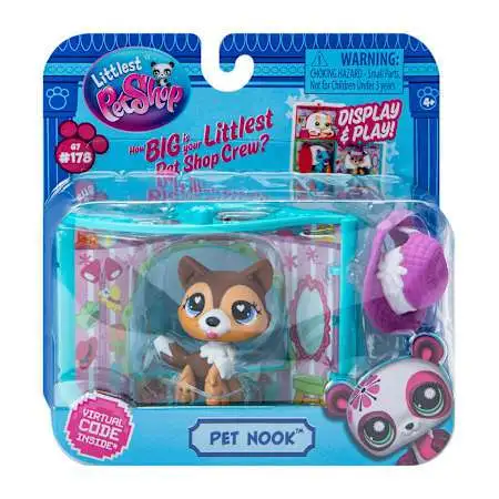 Littlest Pet Shop 2024 Generation 7 Pet Nook Shepard Figure #31 [Hat Boutique, with Virtual Code]