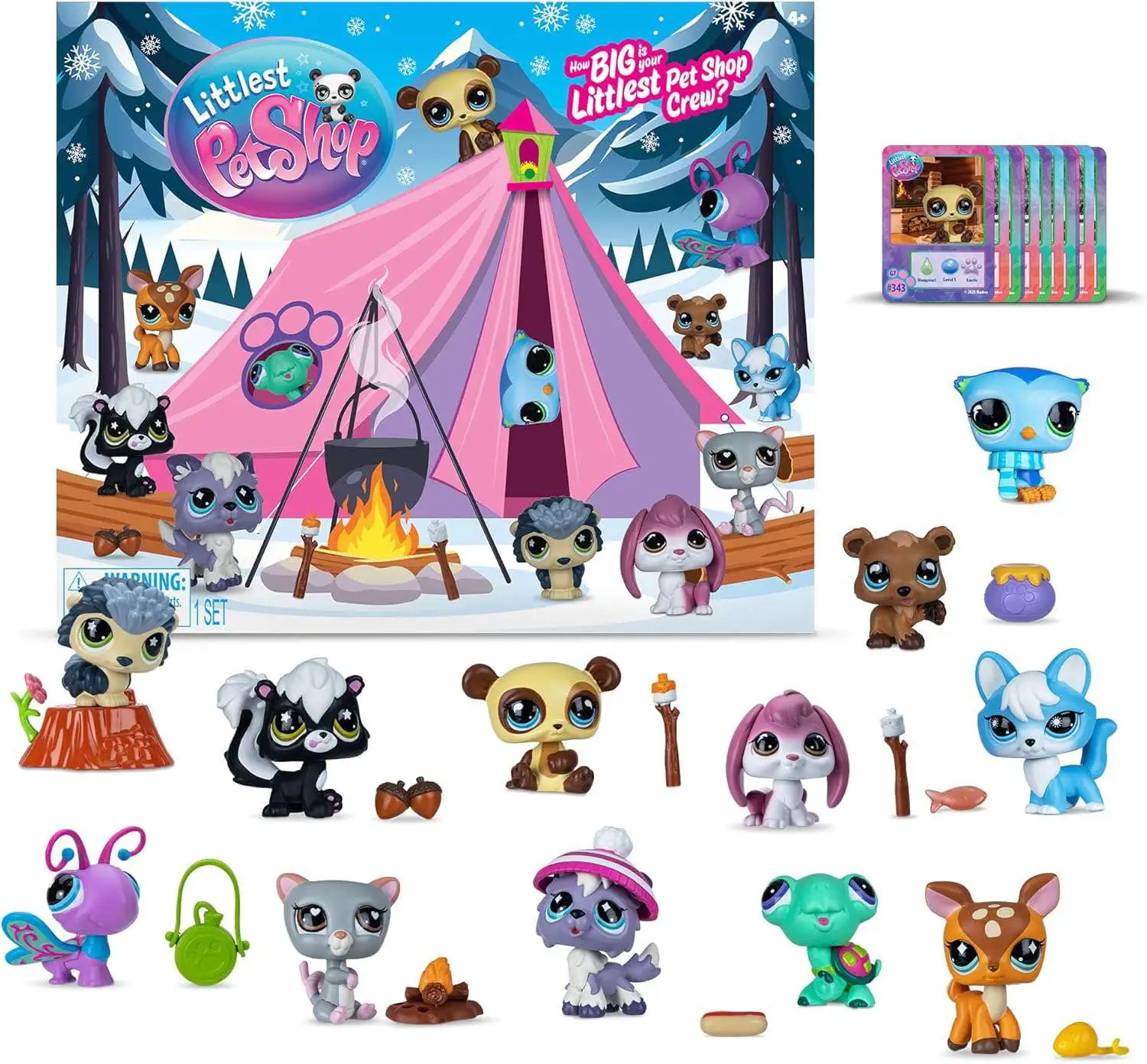 Littlest Pet Shop Cozy Campfire Collector Set