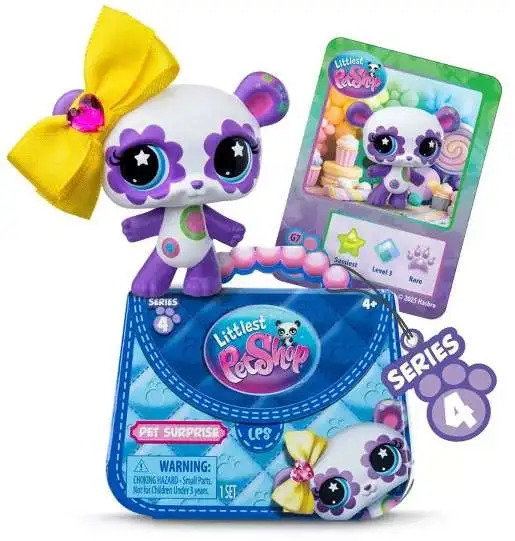 Littlest Pet Shop 2025 Series 4 Pet Surprise Mystery Pack [1 RANDOM Figure]