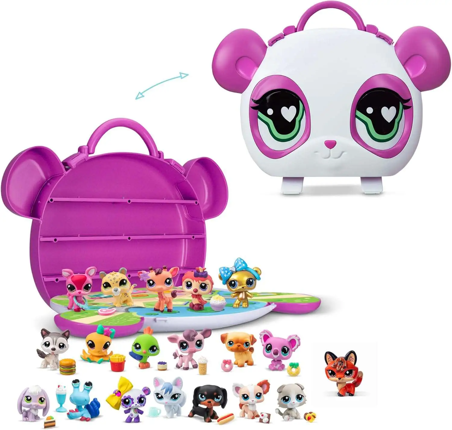 Littlest Pet Shop Gen 7 Series 4 Collect & Display Collection Collector Set