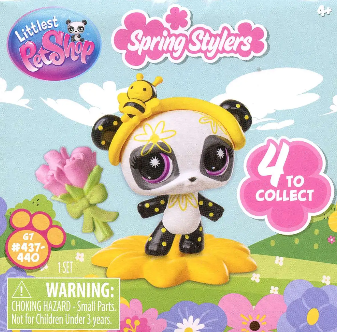 Littlest Pet Shop 2026 Generation 7 Spring Stylers Mystery Pack #437-440