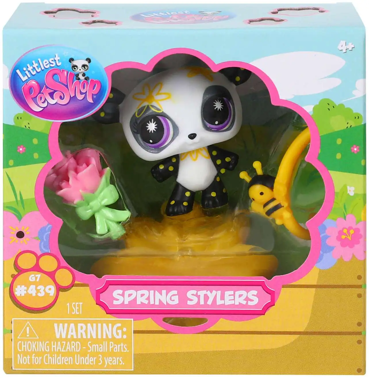 Littlest Pet Shop 2026 Generation 7 Spring Stylers Panda Figure #439