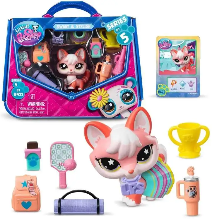 Littlest Pet Shop Sweet Stylish Series 5 Cat Figure 422 Hasbro