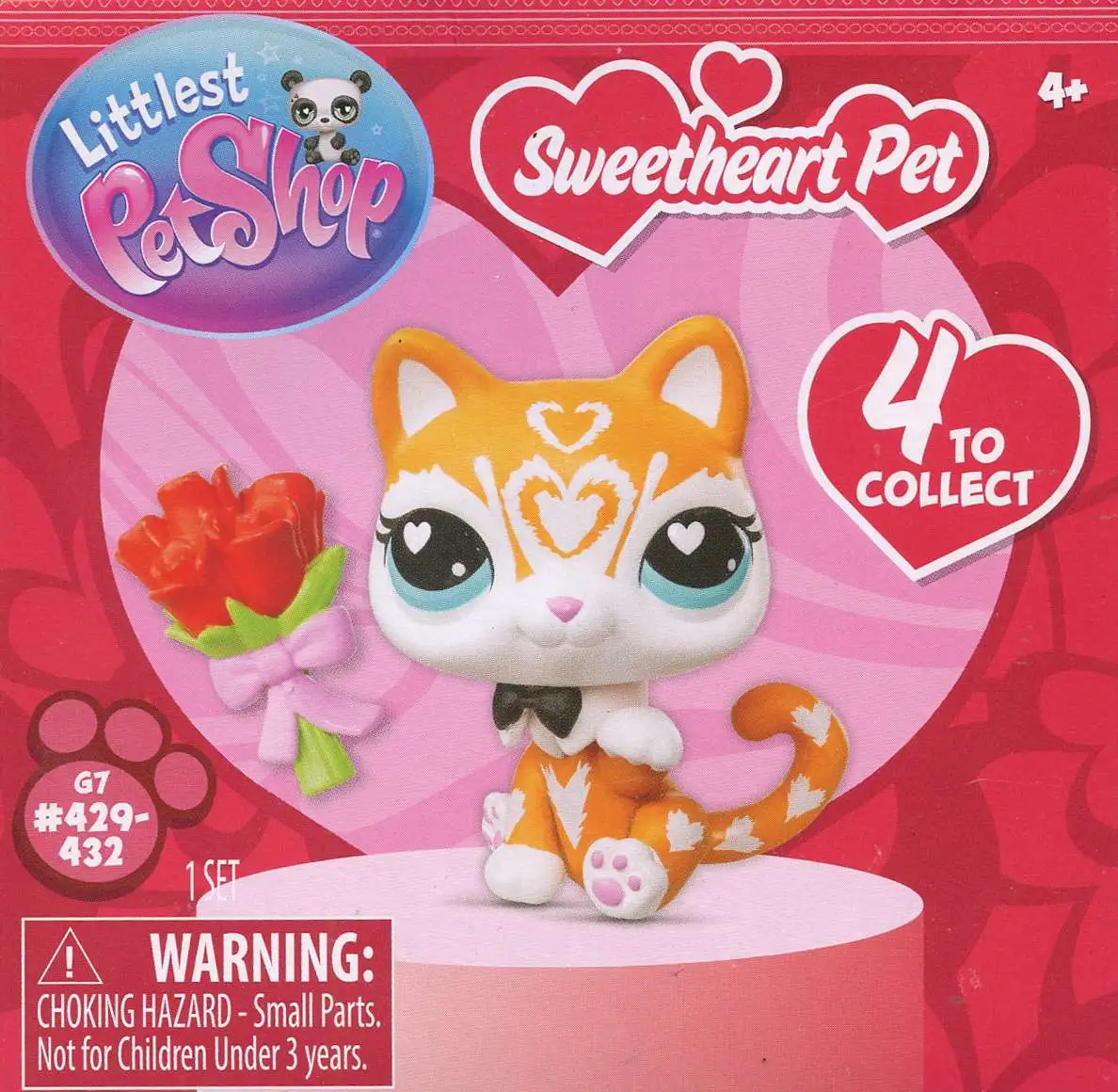 Littlest Pet Shop 2026 Generation 7 Sweetheart Pet Cat Figure #430