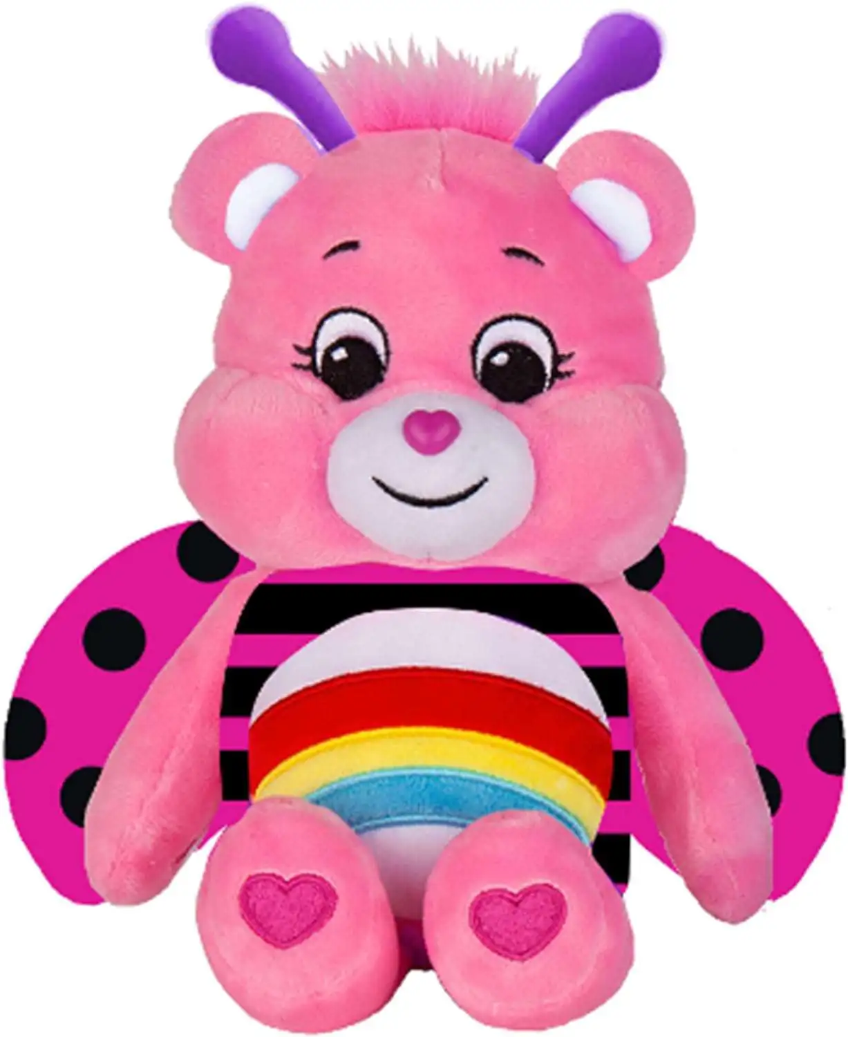 Care Bears Spring Ladybug Cheer Bear 9 Plush Basic Fun - ToyWiz