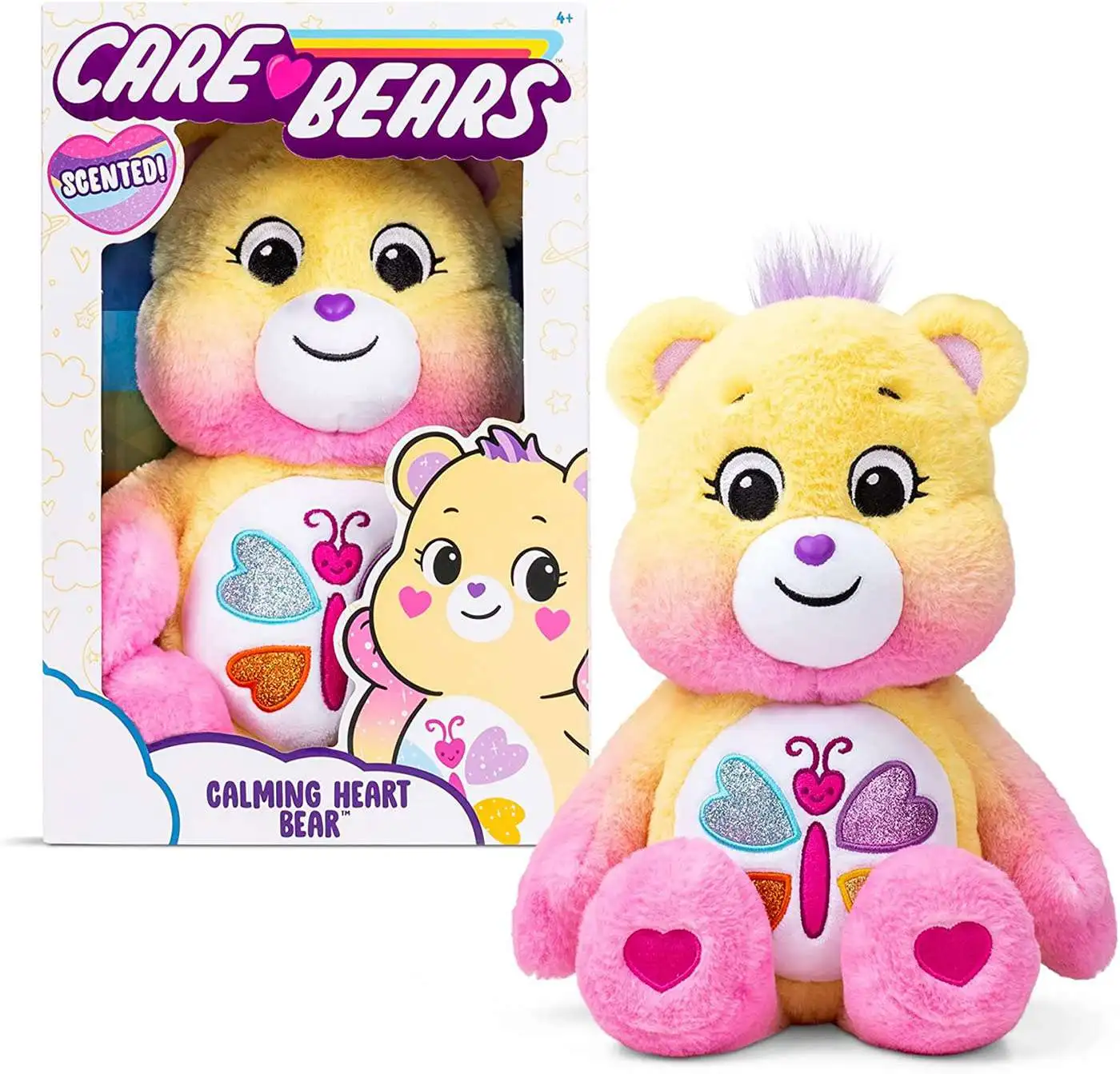 Care Bears Calming Heart Bear Exclusive 14-Inch Plush [Glitter]