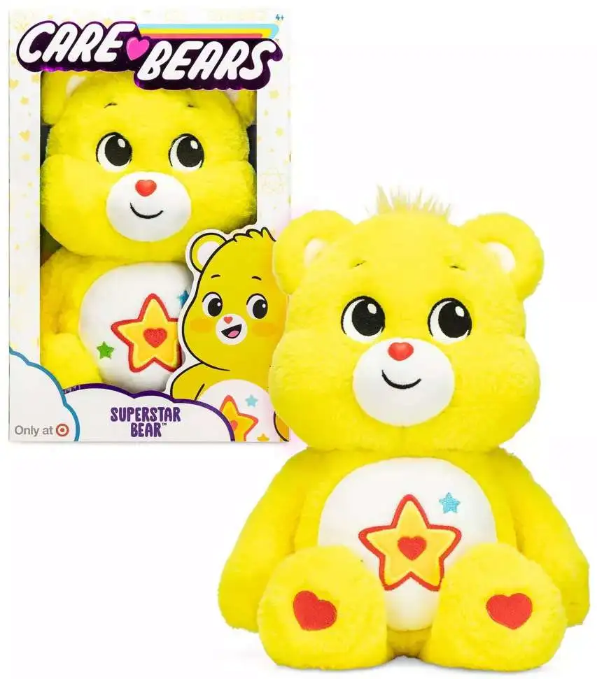 Care Bears Superstar Bear Exclusive 14 Plush Basic Fun - ToyWiz