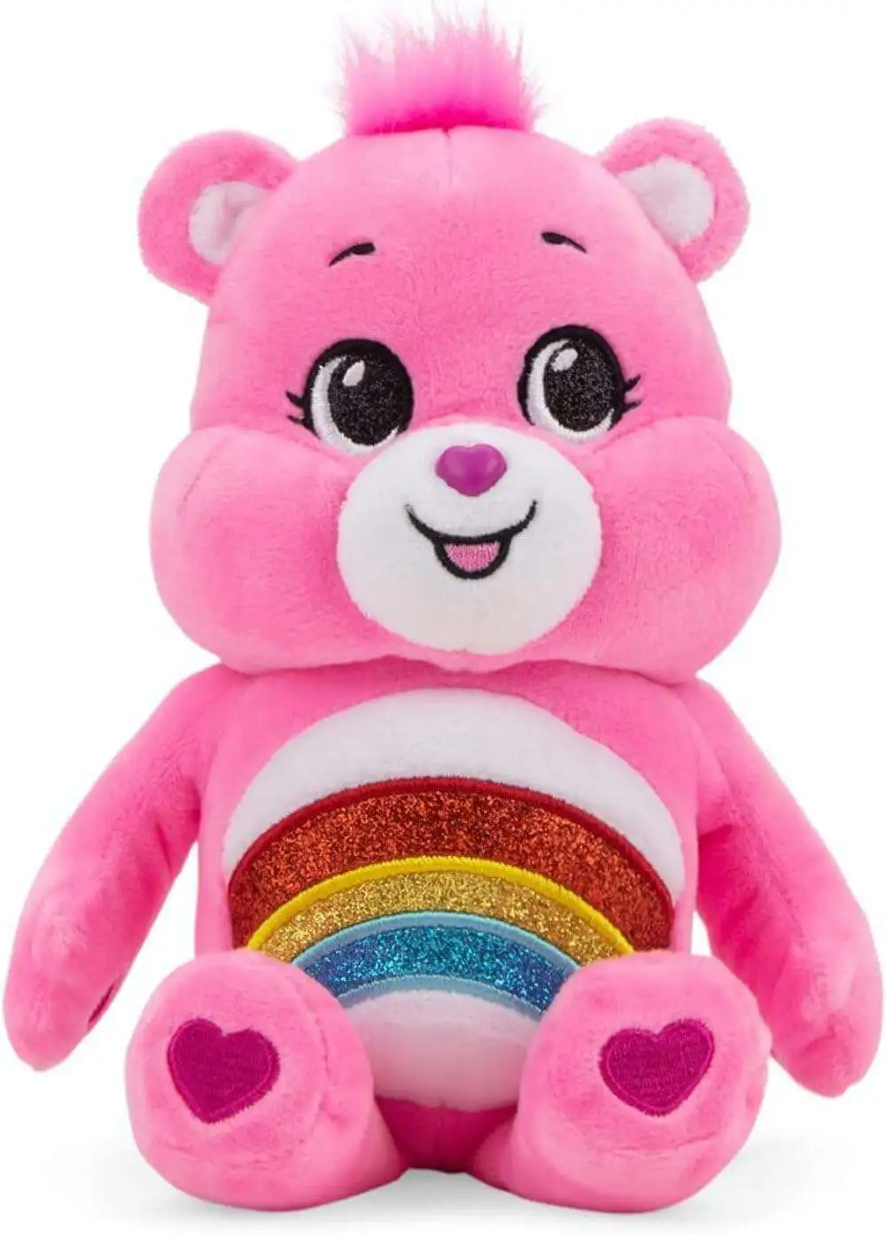 Care Bears Glitter Cheer Bear 9-Inch Plush
