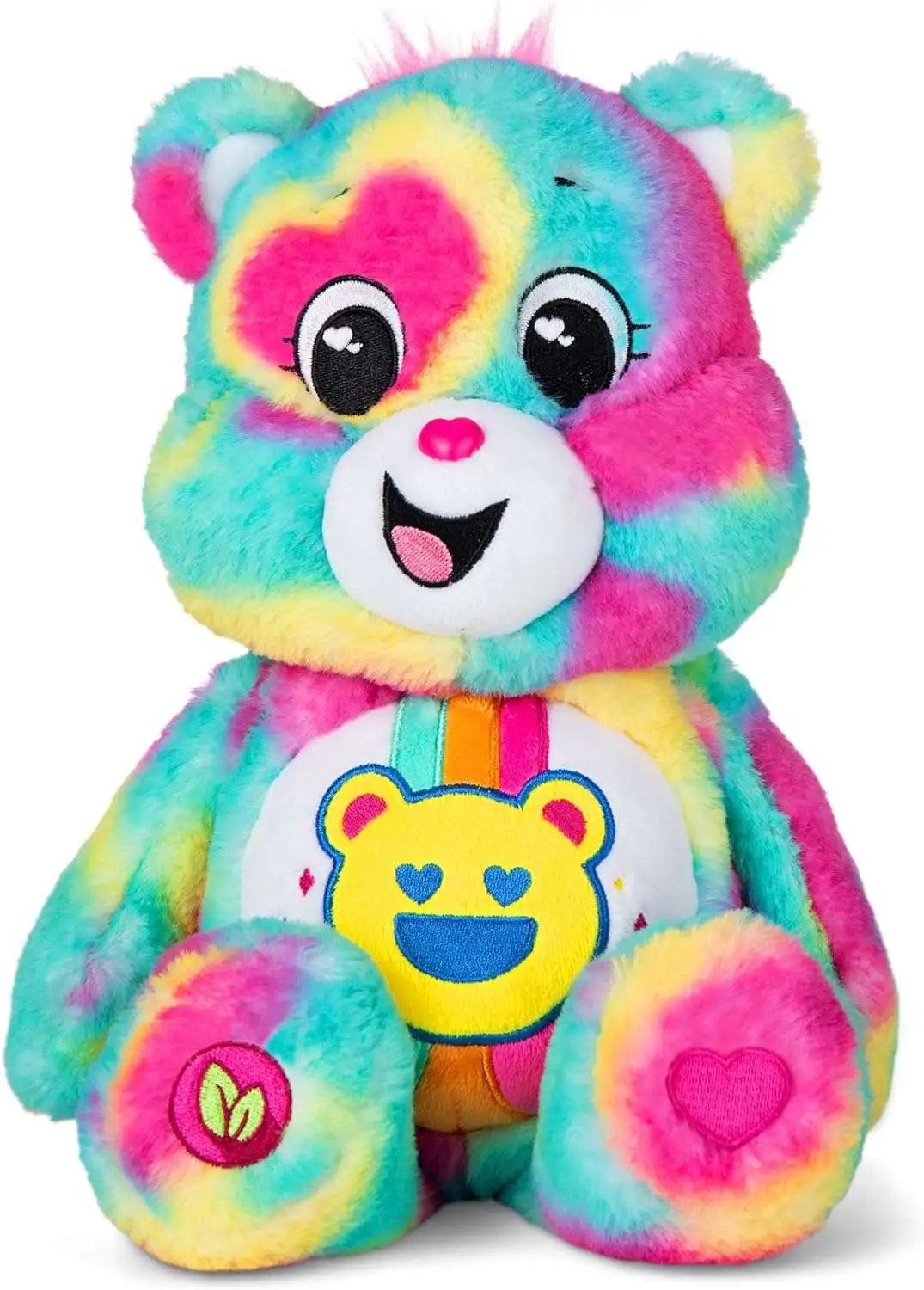 Care Bears Good Vibes Bear 14 Plush Basic Fun - ToyWiz