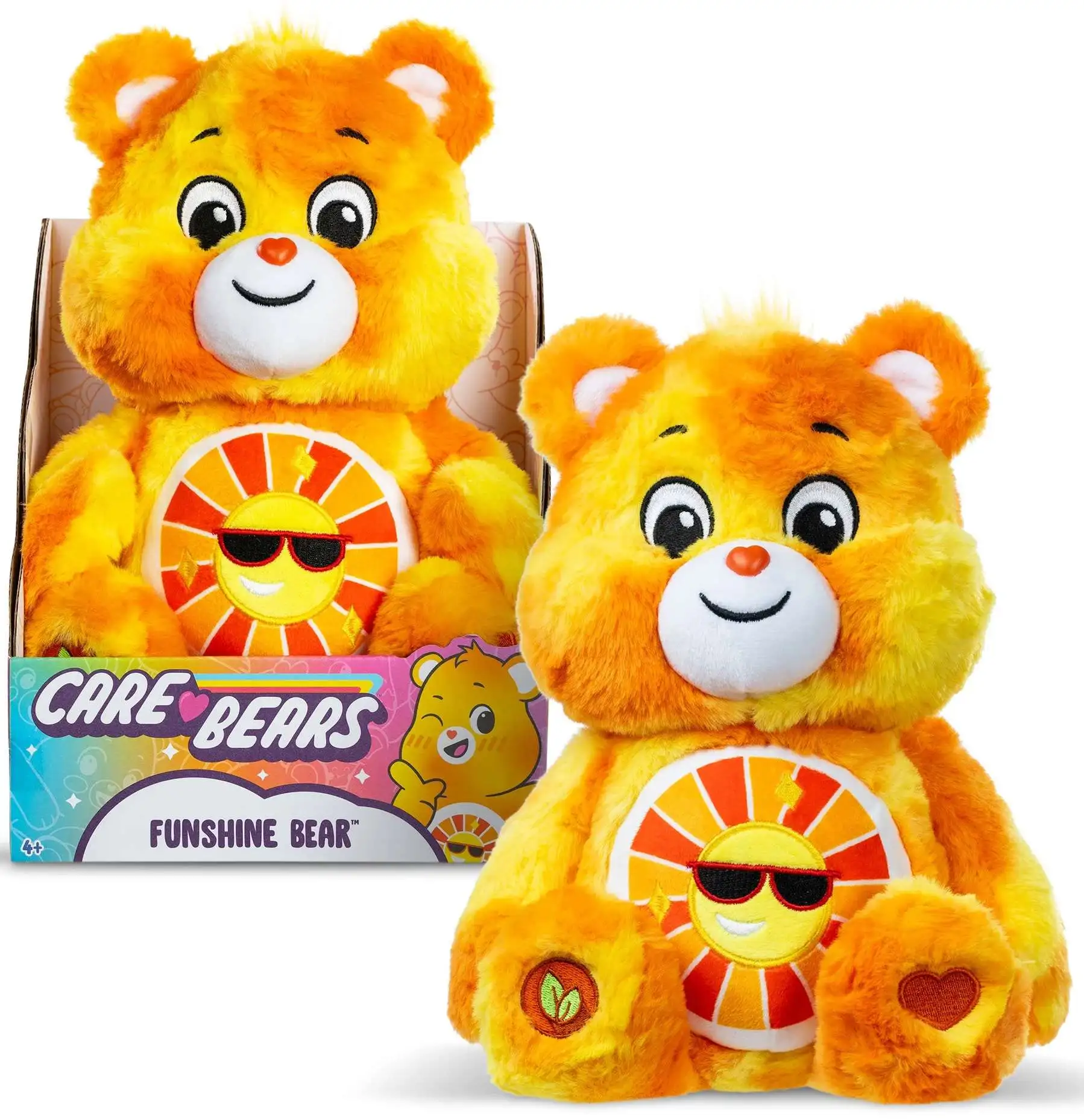Care Bears ファンシャイン 箱付き レア アメトイ ファンシー Care Bears Funshine Bear Exclusive 14 Plush 2025 Basic Fun - ToyWiz