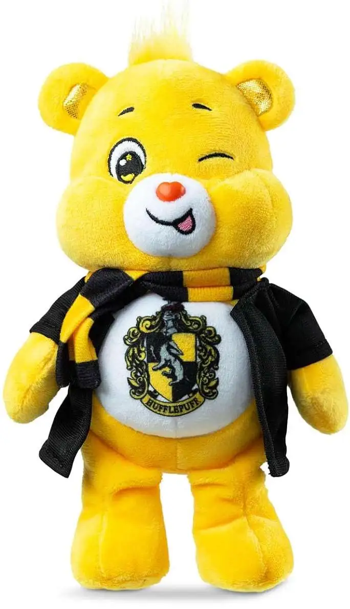 Care Bears Harry Potter Hufflepuff House Funshine Bear 8-Inch Plush [25 Years of Magic]
