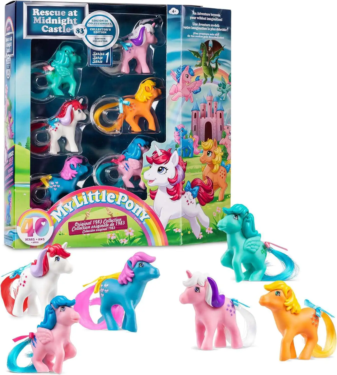 My Little Pony Series 1 Rescue at Midnight Castle Figure Collection 6 ...