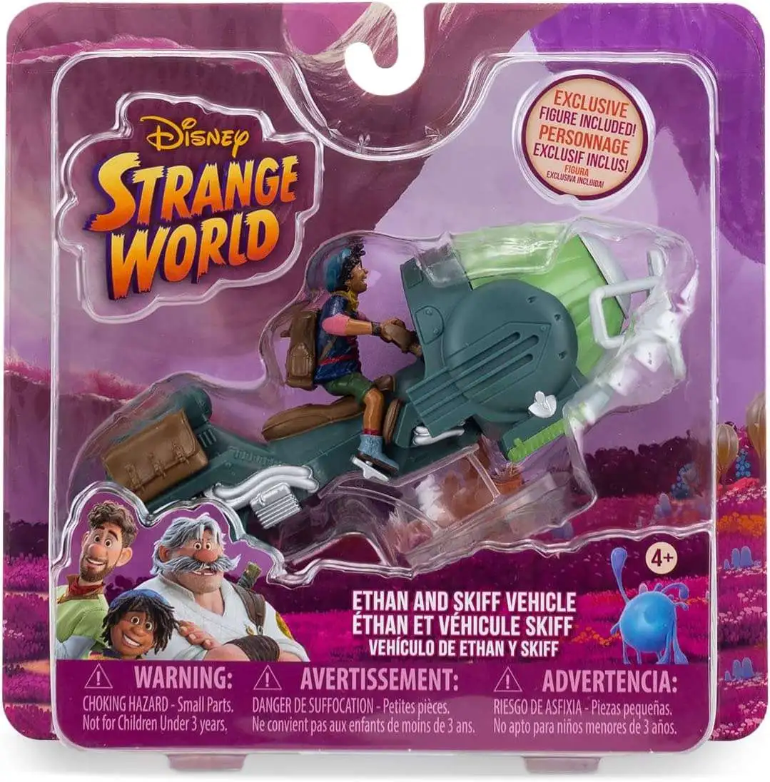 Disney Strange World Ethan & Skiff 2.5-Inch Vehicle