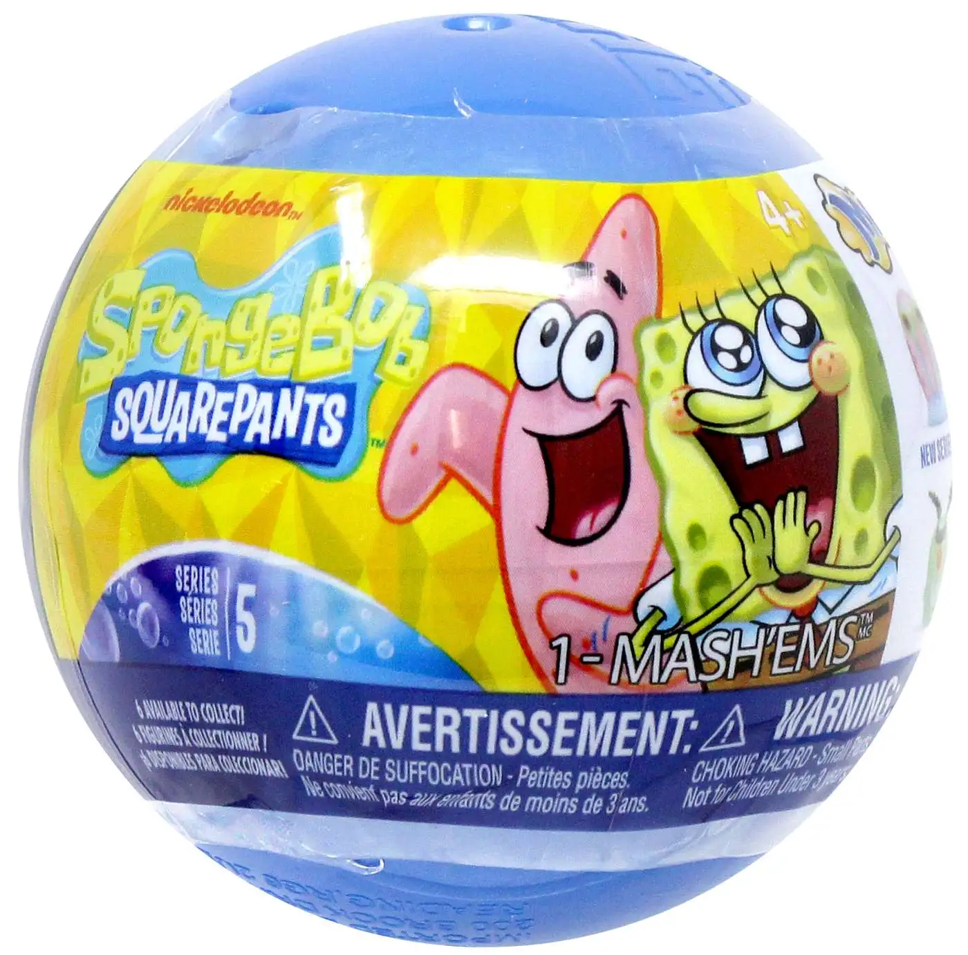 Spongebob Squarepants MashEms Series 5 Mystery Pack [1 RANDOM Figure]