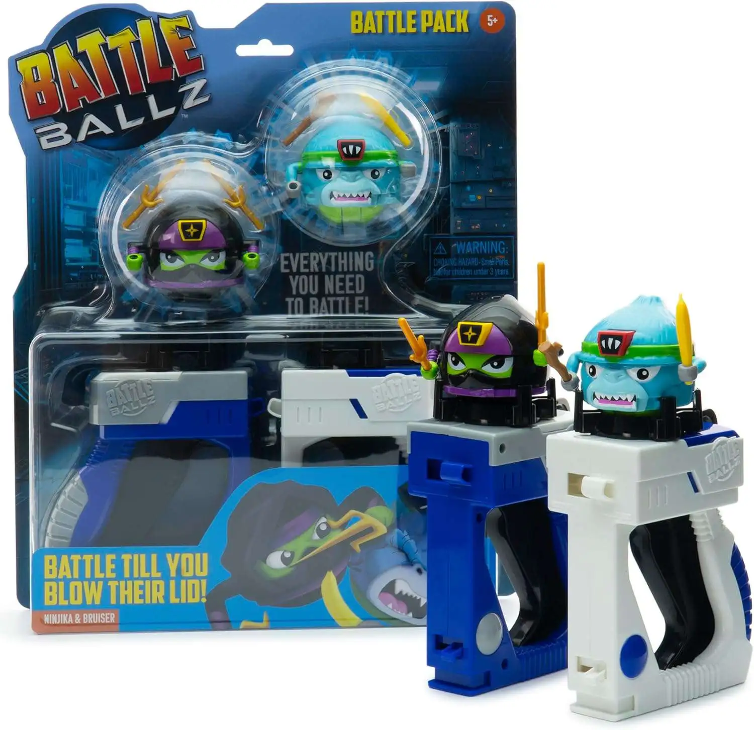 Battle Ballz Ninjika Bruiser Battle Pack Buzz Bee Toys - ToyWiz