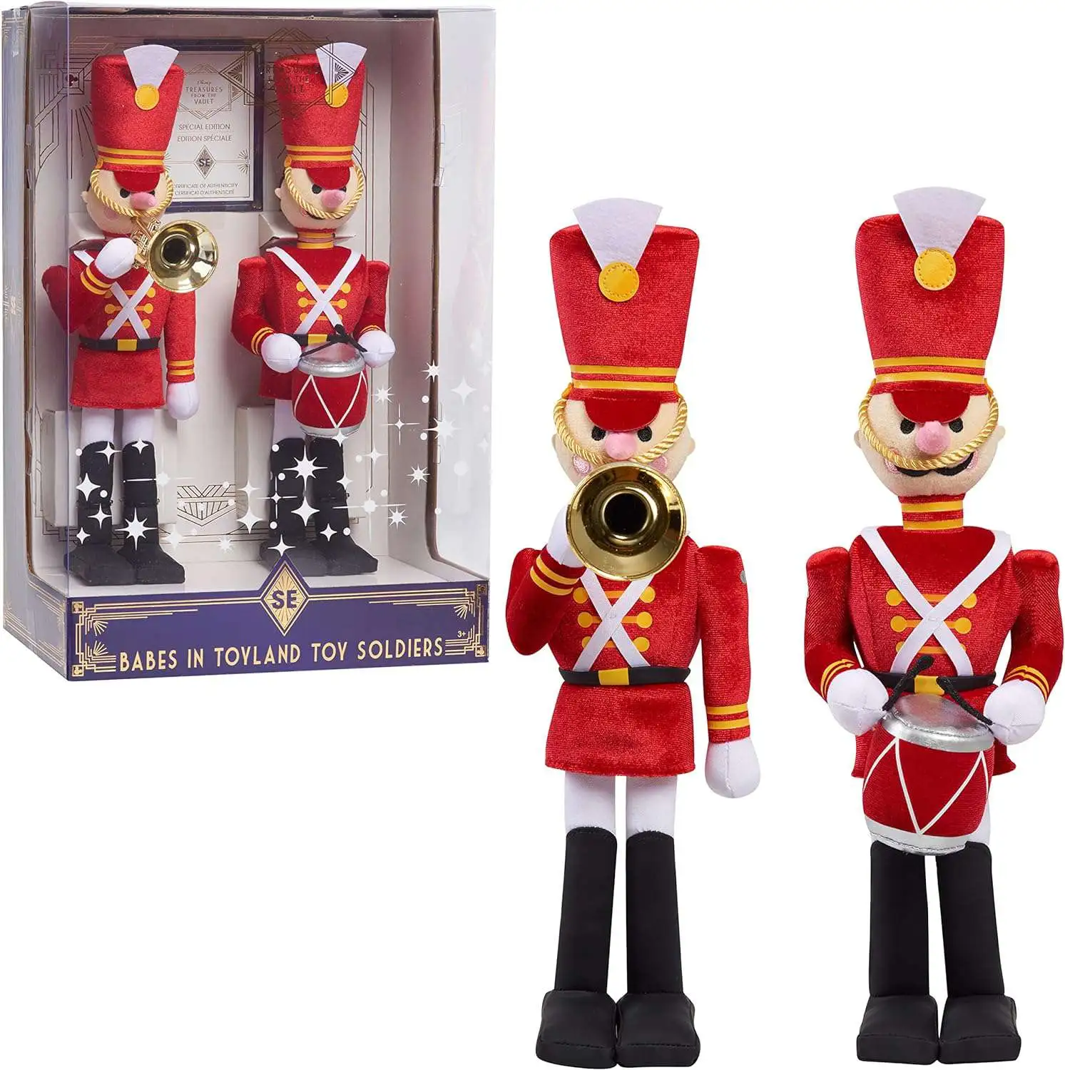Disney Babes in Toyland Treasures from the Vault Toy Soldiers Exclusive 15-Inch Plush Set