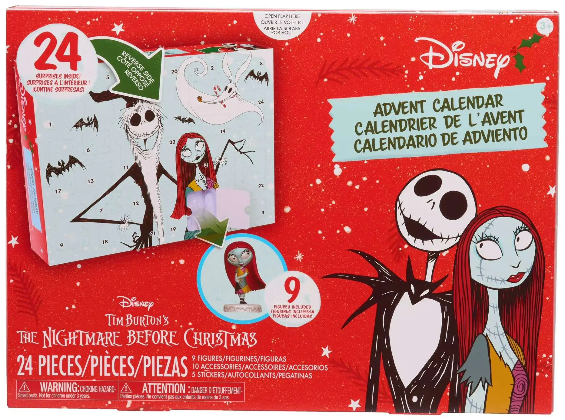 Nightmare Before Christmas アドベントカレンダー Autrucker Nightmare Before Christmas Doll Advent Calendar