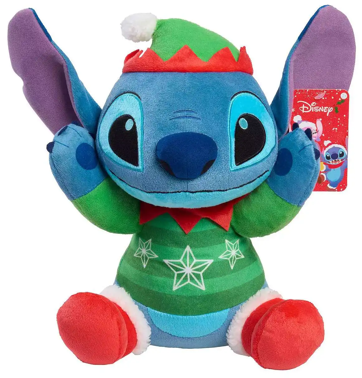Disney Lilo & Stitch 2025 Holiday Stitch 12-Inch Plush [Elf Costume]
