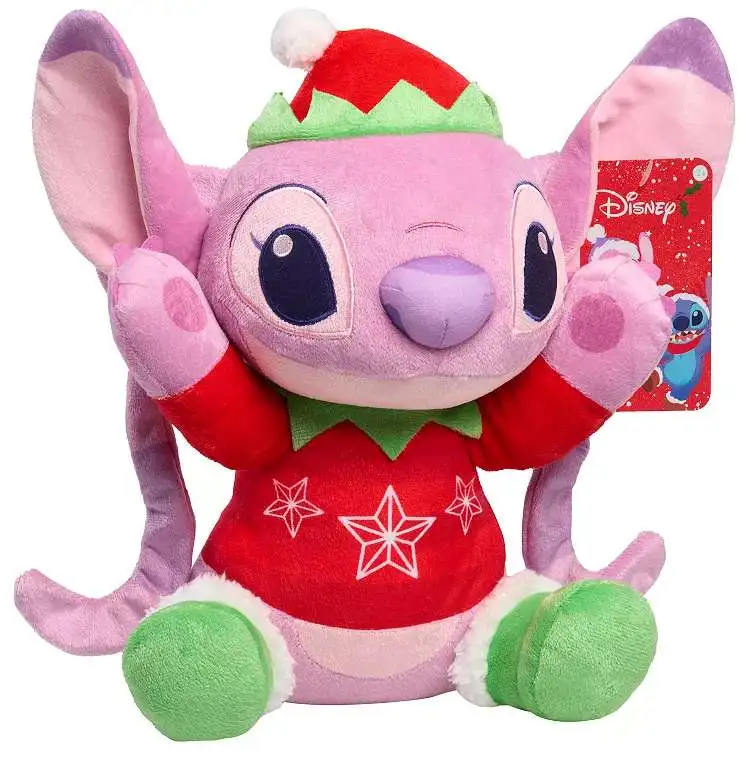 Disney Lilo & Stitch 2025 Holiday Angel 12-Inch Plush [Elf Costume]