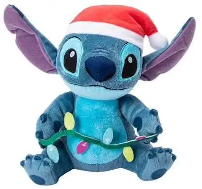 Disney Lilo & Stitch 2025 Holiday Stitch with Christmas Lights Exclusive 8-Inch Plush