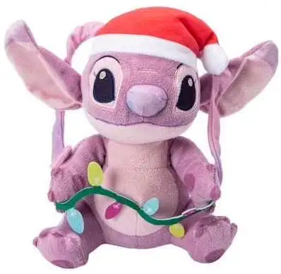 Disney Lilo & Stitch 2025 Holiday Angel with Christmas Lights Exclusive 8-Inch Plush