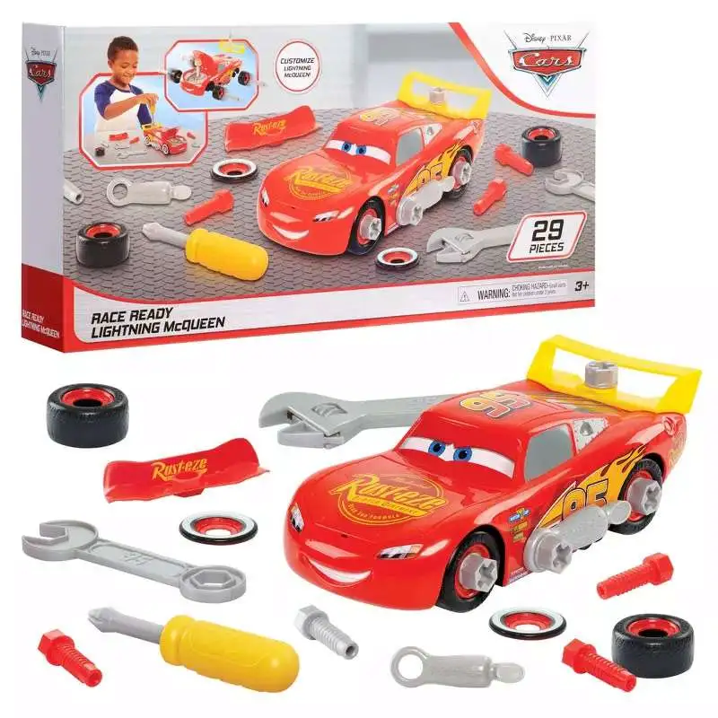 Disney / Pixar Cars Race Ready Lighting McQueen Vehicle