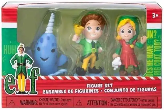 Elf Buddy, Jovie & Narwhal Mini Figure 3-Pack