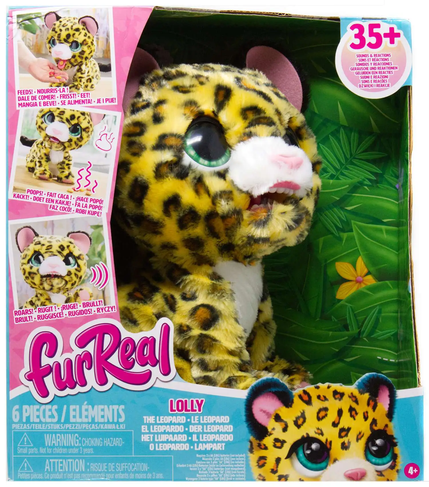 FurReal Lil' Wilds Lolly the Leopard Interactive Pet [2026, Blue Box]