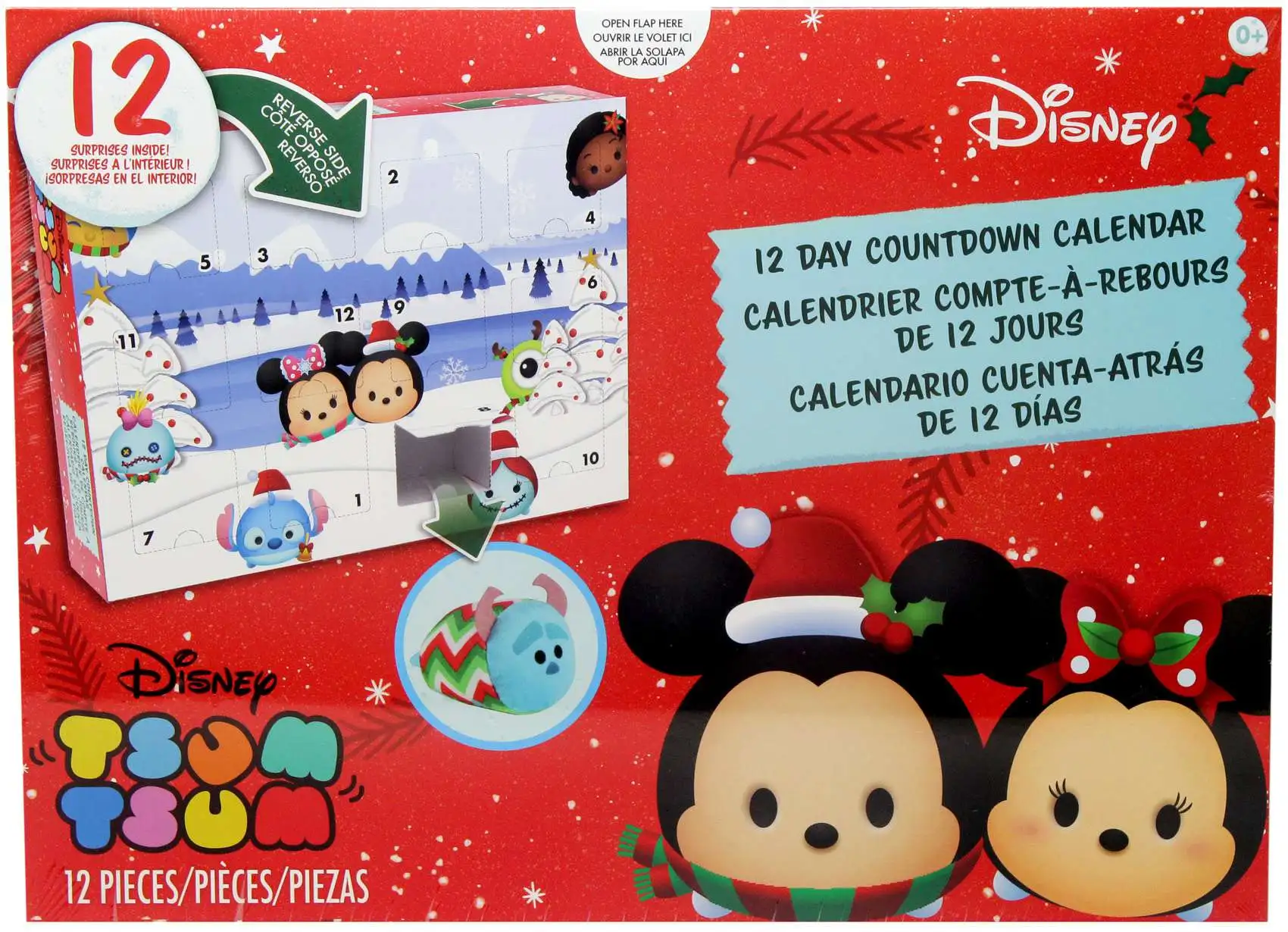 Disney Tsum Tsum 2025 12 Day Countdown Calendar Advent Calendar