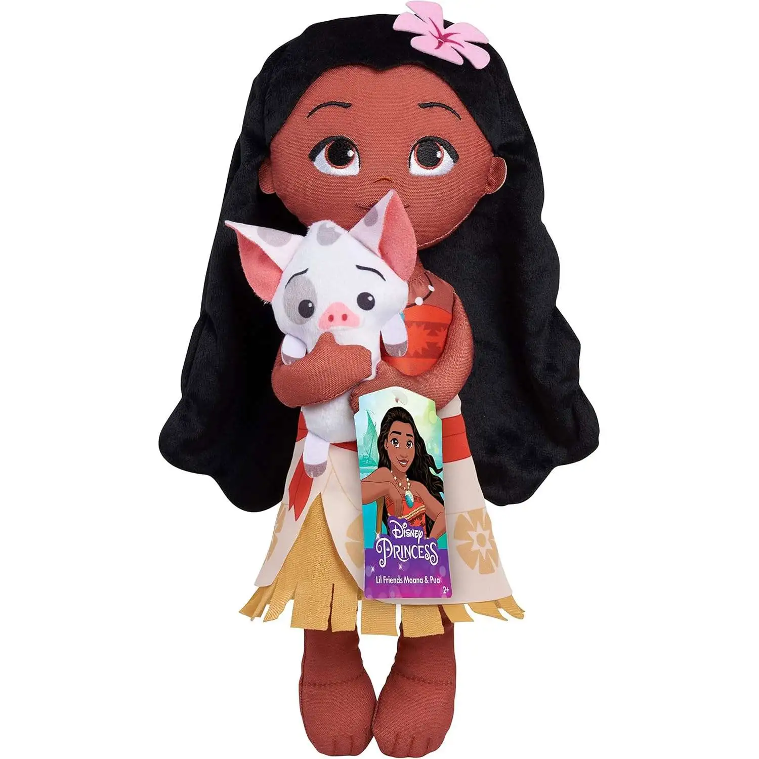 Disney Princess Lil Friends Moana Pua 14 Plush Just Play - ToyWiz, image size:1500x1500