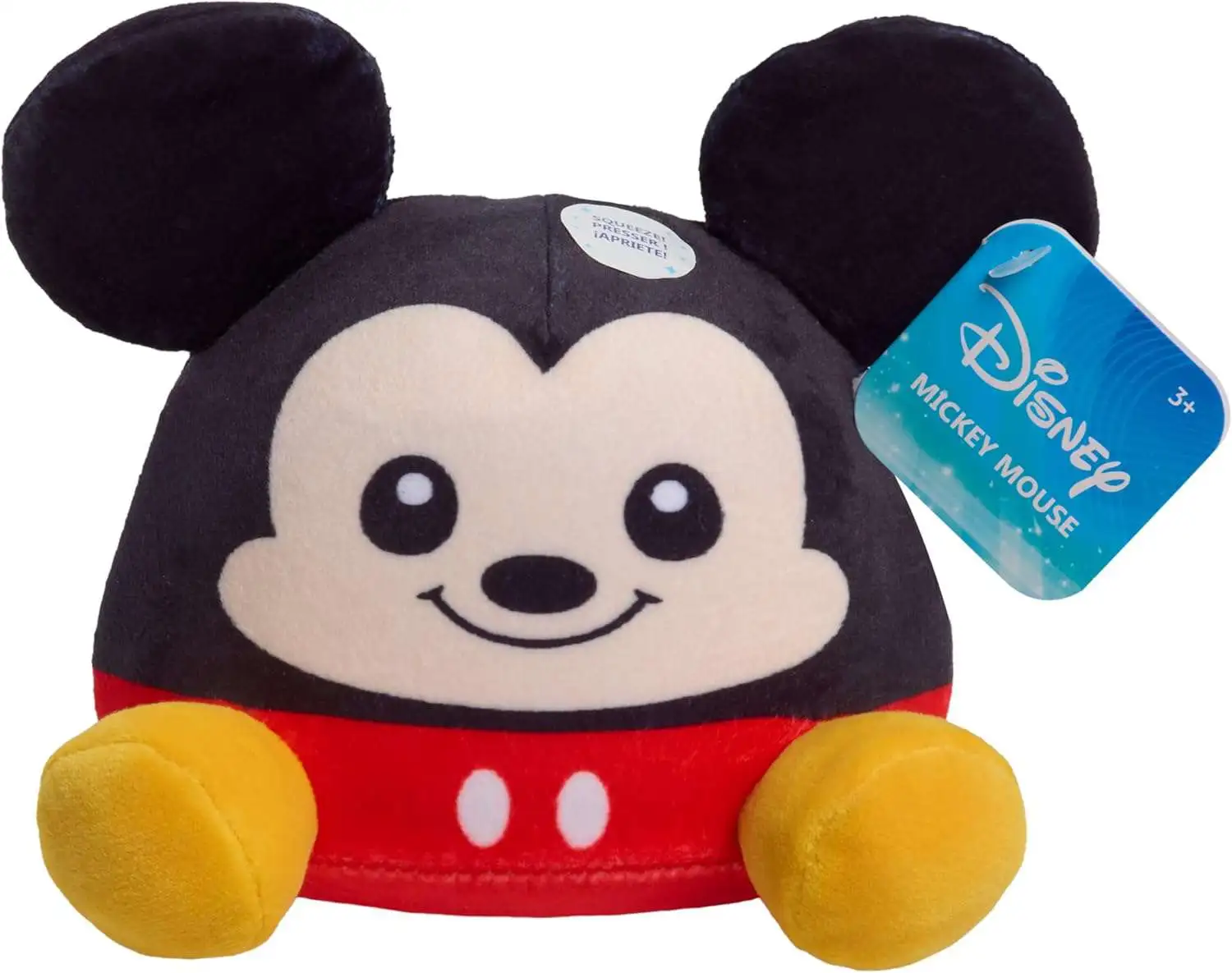 Disney Classic Mickey Mouse 5-Inch Weighted Plush