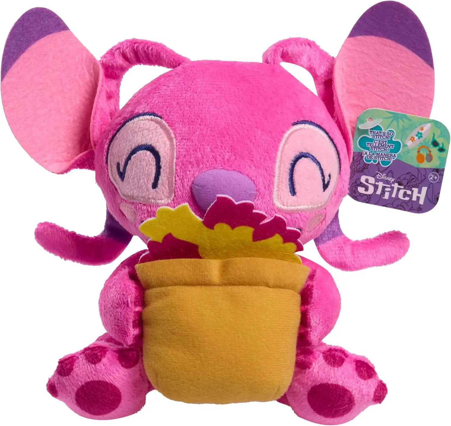 Disney Lilo Stitch Thats So Stitch Angel 7 Plush Flowerpot