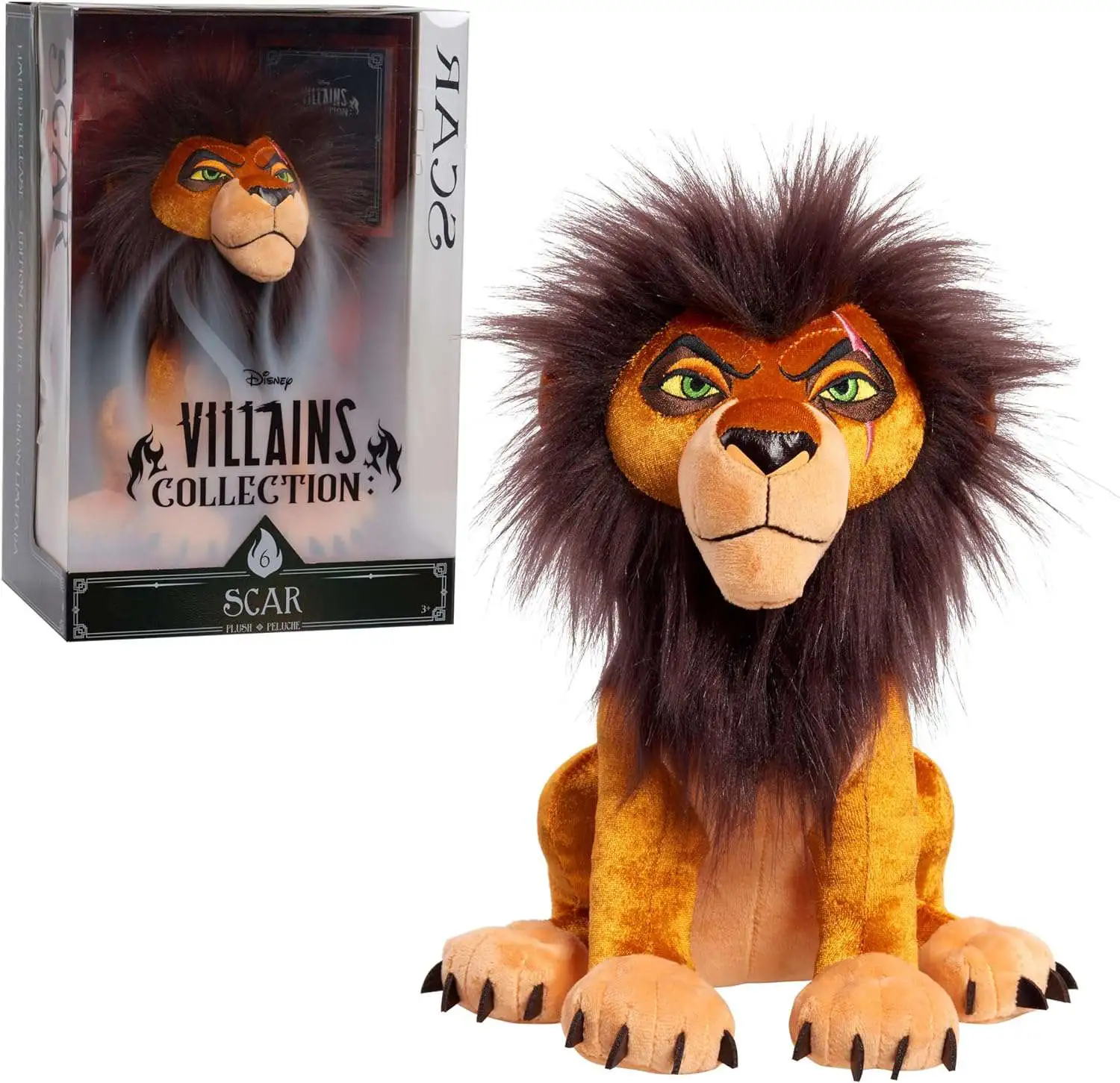 Disney The Lion King Villains Collection Scar Exclusive 13-Inch Plush