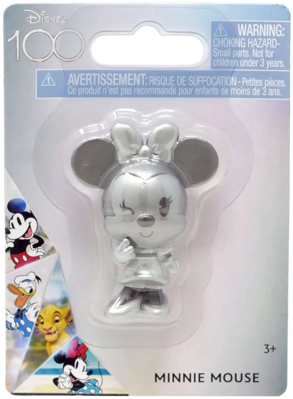 Disney 100 Minnie Mouse 2-Inch Mini Figure [Metallic, Version 2]