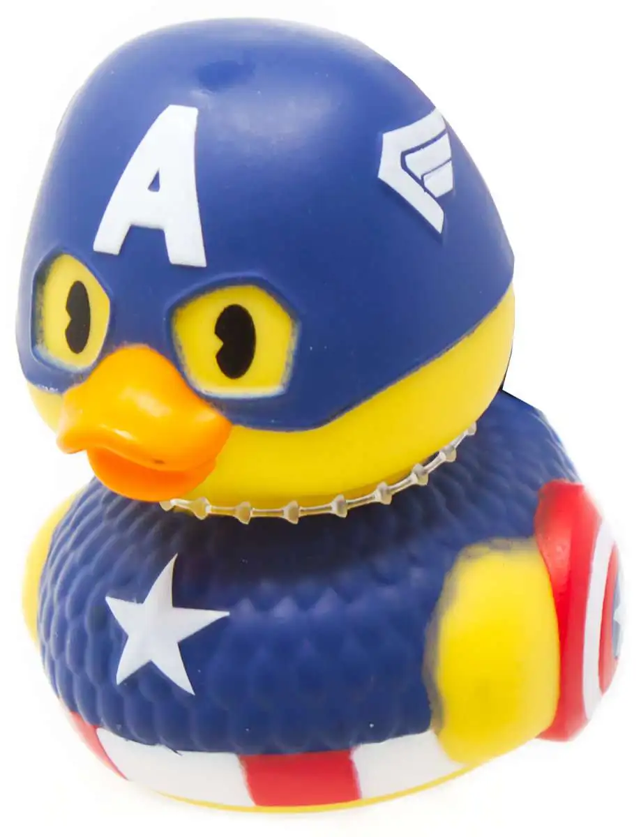 Marvel Duckalooz Captain America Rubber Duck Just Play - ToyWiz