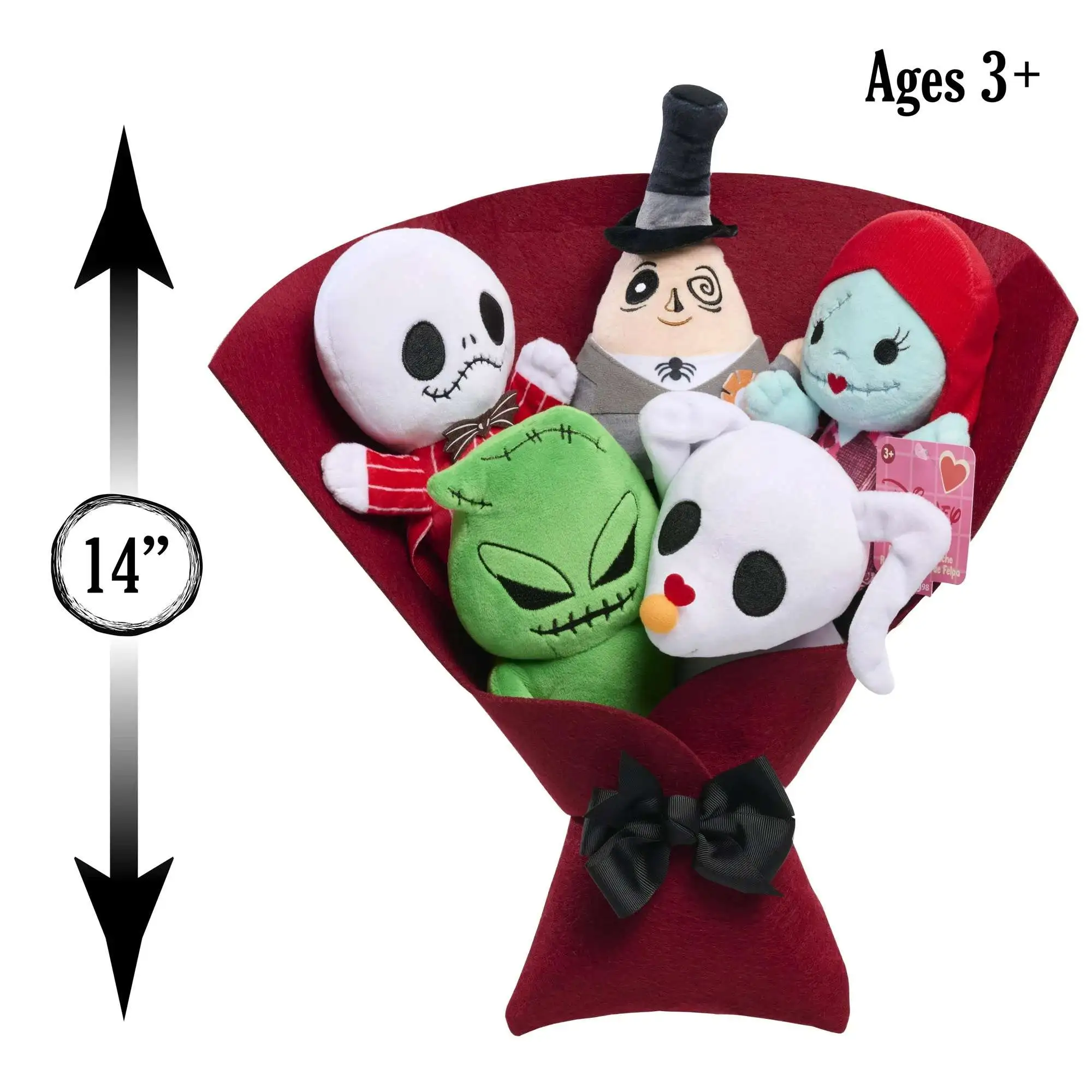 The Nightmare Before Christmas Sally, Jack, Oogie Boogie