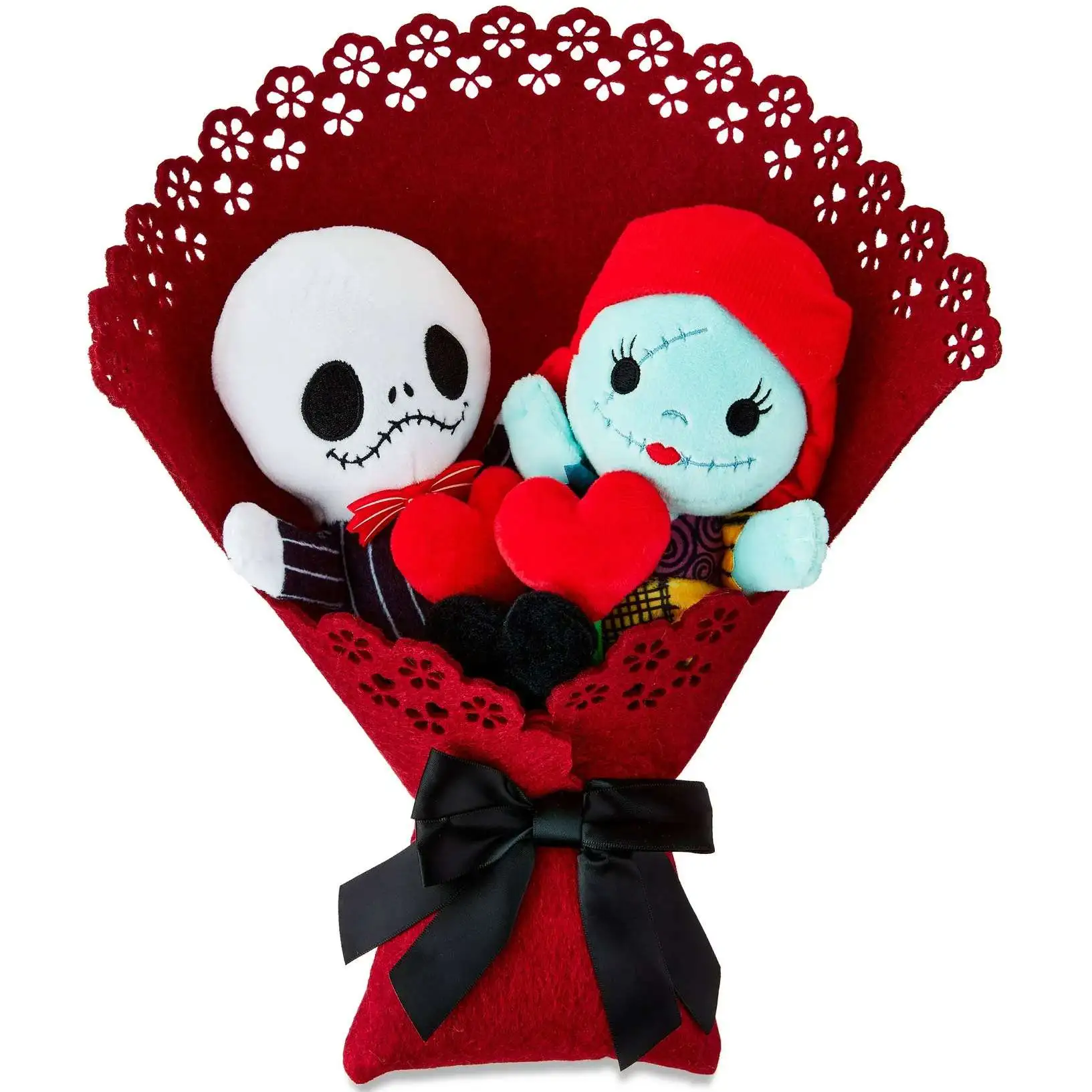 The Nightmare Before Christmas 2025 Valentine's Day Sally & Jack 13.5-Inch Plush Bouquet 2-Pack