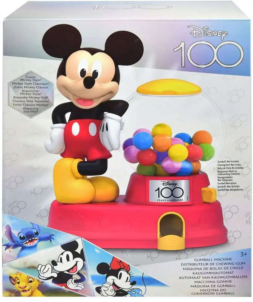 Disney100 Mickey Mouse Gumball Machine Just Play - ToyWiz