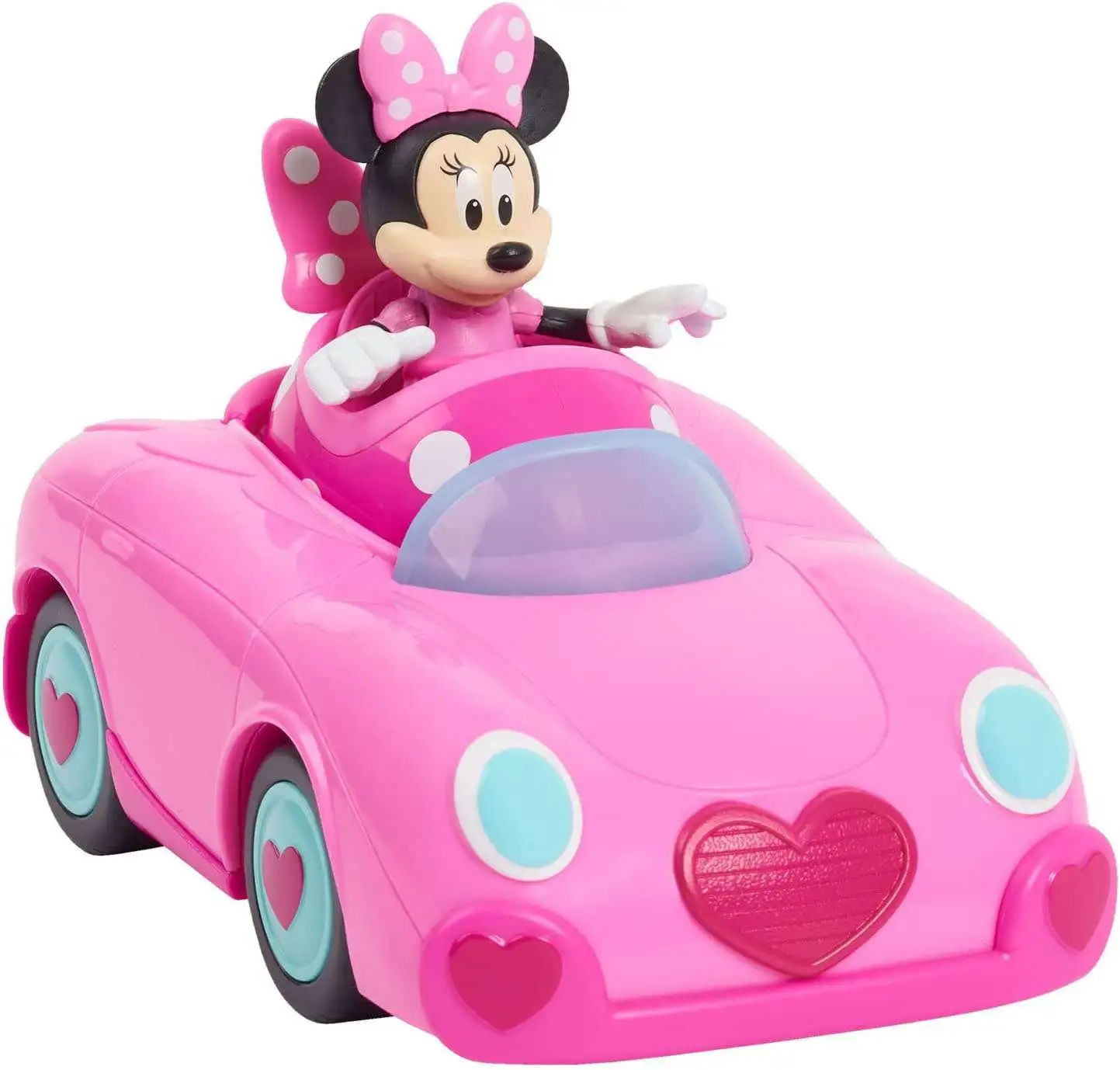 Plasticolor Disney Minnie Mouse Auto Coasters, 2 pc