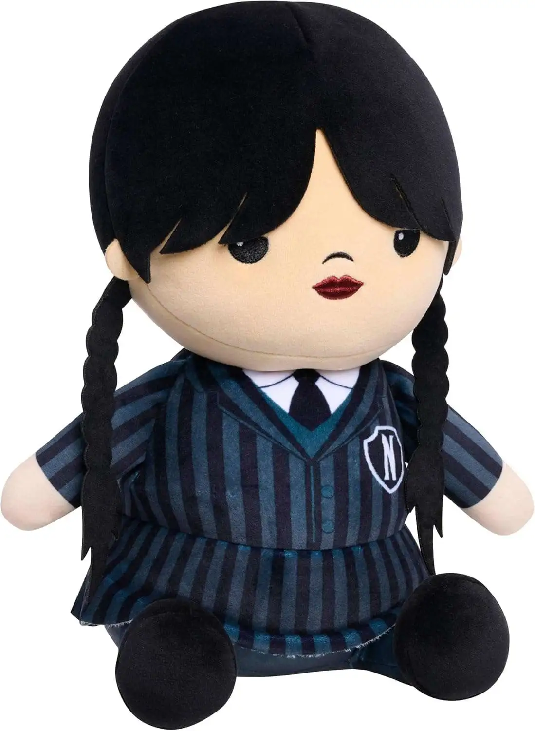 Wednesday Wednesday 10 Weighted Plush Just Play - ToyWiz