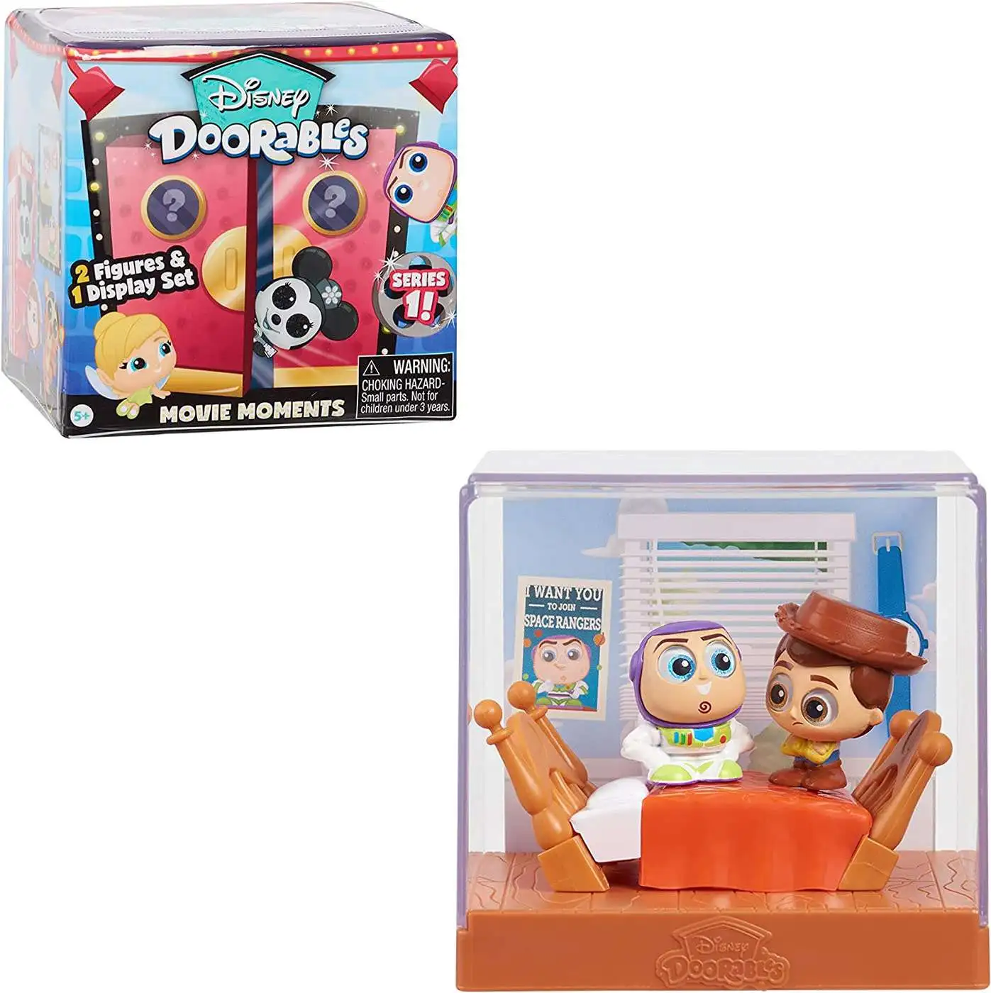 Disney Doorables Movie Moments Mystery Pack [2 Figures & 1 Display Set]