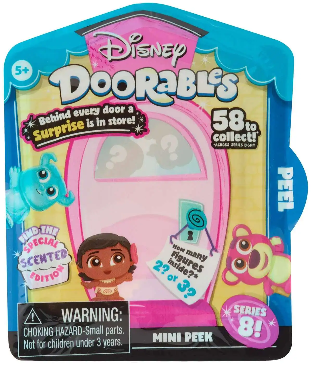 Disney Doorables Series 8 MINI Peek Mystery Pack [2 OR 3 Figures]